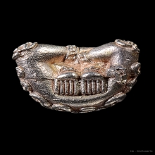 พระปิดตาราเมศวร์ พิมพ์เล็กเนื้อเงินพ่อท่านคลิ้งปี2525สวยมาก2