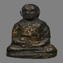 รูปหล่อโบราณหลวงพ่อจง พุทฺธสโร วัดคอกหมู ปี2485