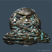 พระปิดตาเข่าสั้นเลข๑ เนื้อเมฆสิทธิ์ หลวงพ่อดี วัดพระรูป