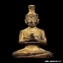 ฤๅษีนารอดหลวงปู่บุญ วัดกลางบางแก้ว จ.นครปฐม เนื้อไม้