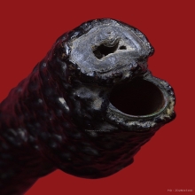 ตะกรุด เนื้อตะกั่ว ยาว 4 นิ้ว ลงรักเก่า มีรางวัลงานสามพราน