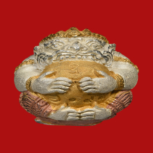 ลูกอมหนุมานครองเมืองลพ.พูลวัดไผ่ล้อมรุ่นแรกเงินสามกษัตริย์