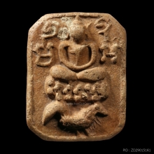 พระหลวงพ่อปาน พิมพ์ไก่หางรวม สวย สมบูรณ์ ตลับทอง 19กรัม