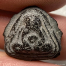 พระปิดตาหลวงพ่อทับ วัดอนงคาราม เนื้อผคงลุกรัก(ผ่านงานสมาคมฯ)