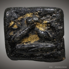 พระปิดตาหลวงปู่ศุข พิมพ์สี่เหลี่ยมอุขึ้นอุลง 