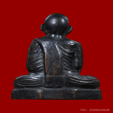 รูปเหมือนปั้มก้นระฆัง หลวงพ่อพรหม วัดช่องแค ปี 2512