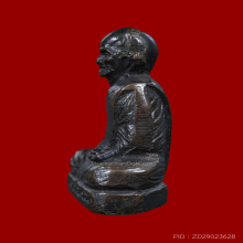 รูปเหมือนปั้มก้นระฆัง หลวงพ่อพรหม วัดช่องแค ปี 2512