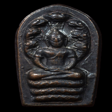 เหรียญปรกใบมะขาม พ่อท่านคลิ้ง ปี2521 รุ่นแรก สวยๆ1