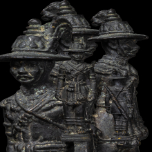 รูปหล่อพระเจ้าตากสิน ค่ายตากสิน จันทบุรี ปี2518 