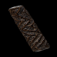 +บัตรสมาคม ตะกรุดจันทร์เพ็ญลายจรเข้ชบฟัน หลวงปู่ศุข