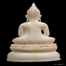 พระบูชาสมัยรัชกาล พิมพ์สมาธิ เนื้องาแกะ ขนาดห้อยคอ