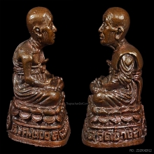 ปู่ทวด รูปหล่อ ร.ศ.200 พิมพ์ใหญ่ จมูกโด่งกลมสวย ผิวแดงเดิมๆ