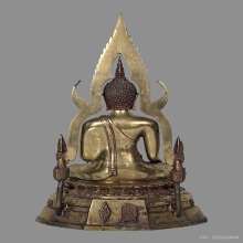 พระบูชาพระพุทธชินราช วัดวังทอง หน้าตัก5นิ้ว ปี 2514 
