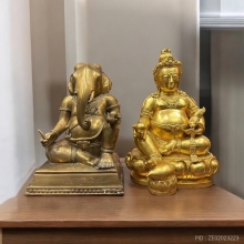 พระบูชาอุเชนทร์อธิบดี พระกุเวรธนบดี หน้าตัก 9”