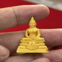 หลวงพ่อโสธรกรมตำรวจ 80 ปี เนื้อทองคำ พ่นทราย หมายเลข 1243