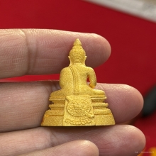 หลวงพ่อโสธรกรมตำรวจ 80 ปี เนื้อทองคำ พ่นทราย หมายเลข 1243