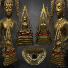 พระบูชาพระพุทธชินราช ขนาดหน้าตักบูชา 7 นิ้ว