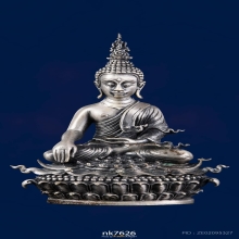 พระกริ่งพระพุทธประทานยศบารมี เนื้อเงินใหญ่ หมายเลข5413 