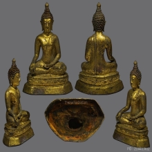 พระบูชาแบบสิงห์หนึ่ง รัชกาลล้านนา (รัชกาลเหนือ)