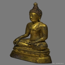 พระบูชาแบบสิงห์หนึ่ง รัชกาลล้านนา (รัชกาลเหนือ)