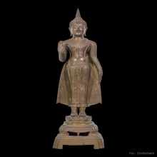 พระยืนปางประจำวันจันทร์ ขนาดสูง 20 นิ้ว 