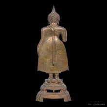 พระยืนปางประจำวันจันทร์ ขนาดสูง 20 นิ้ว 