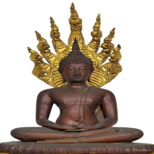 พระบูชานาคปรก ขนาด หน้าตัก 9 นิ้ว