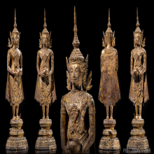 พระบูชายุครัตนโกสินทร์ปางอุ้มบาตร