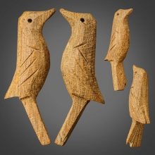 นกสาริกาไม้แกะ หลวงพ่อยิด วัดหนองจอก