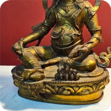 พระบูชาหน้าตัก 7'' ท้าวกุเวรธนบดี หรือไฉ่ซิงเอี๊ยะ ซัมภละ