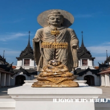 พระสังกัจจายน์ สมัยรัตนโกสินทร์ สวยเดิม ฉัตรเดิม 