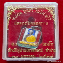 เหรียญ หลวงพ่อเกษม เขมโก สำนักสุสานไตรลักษณ์ จ.ลำปาง ปี 2538