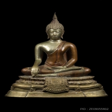 พระพุทธมหาจักรแก่นนคร สามกษัตริย์(พระพุทธวัดหนองแวง) 5 นิ้ว