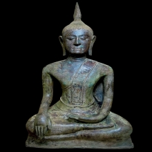 พระพุทธรูปสมัยอู่ทองหน้าแด่