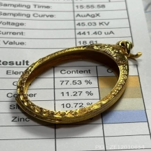 ️ตลับทองมือ 2 งานสวย ขนาด 2.8*3.5