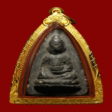 พระพุทโธน้อย คุณแม่บุญเรือน เนื้อผงใบลาน
