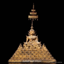 พระพุทธรูป สมัยรัตนโกสินทร์ ปางแสดงโอวาทปาฎิโมกข์ สวยเดิม