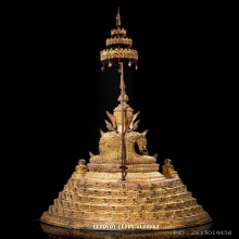 พระพุทธรูป สมัยรัตนโกสินทร์ ปางแสดงโอวาทปาฎิโมกข์ สวยเดิม