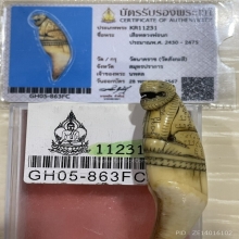 +บัตรสมาคม เสือแกะ เขึ้ยวเต็มหลวงพ่อนก วัดสังกะสี
