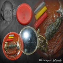 สีผึ้งไก่ป่าครูบาต๋า วัดบ้านเหล่า
