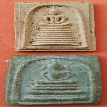 พระสมเด็จ ชุดที่ 1 ( ขาว + เชียว )
