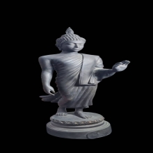 25 พุทธศตวรรต ปี 2531 สูง  15 นิ้ว