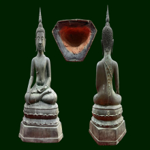 พระบูชารัชกาล หน้าตัก9นิ้วครึ่ง ฐาน13นิ้ว สูง21นิ้ว