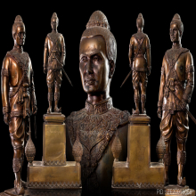 พระบรมรูปจำลองสมเด็จพระเจ้าอู่ทอง(สมเด็จพระรามาธิบดีที่ 1) 