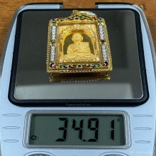 พระทองคำ สมเด็จโต ๑๒๘ ปี วัดเกศไชโย 