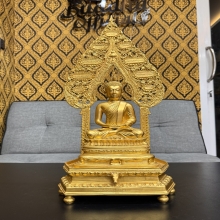 พระนิรันตราย พระจอมเกล้าพระนครเหนือ หน้าตัก 4 นิ้ว ปี 2538