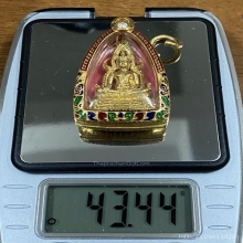 พระทองคำ พระพุทธชินราช วัดพันอ้น ปี13