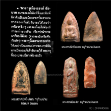 พระสรรค์ ไหล่ยก นิยมพิมพ์ A กรุท้ายย่าน จ.ชัยนาท 