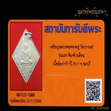 เหรียญรุ่นแรก หลวงพ่อทองอยู่ วัดบางเสร่ ปี 11วงเดือนนิยม