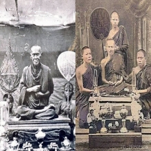 พระสมเด็จหลังประทุนหลวงปู่อ้นวัดบางจาก พิมพ์เล็บมือบล๊อคนิยม